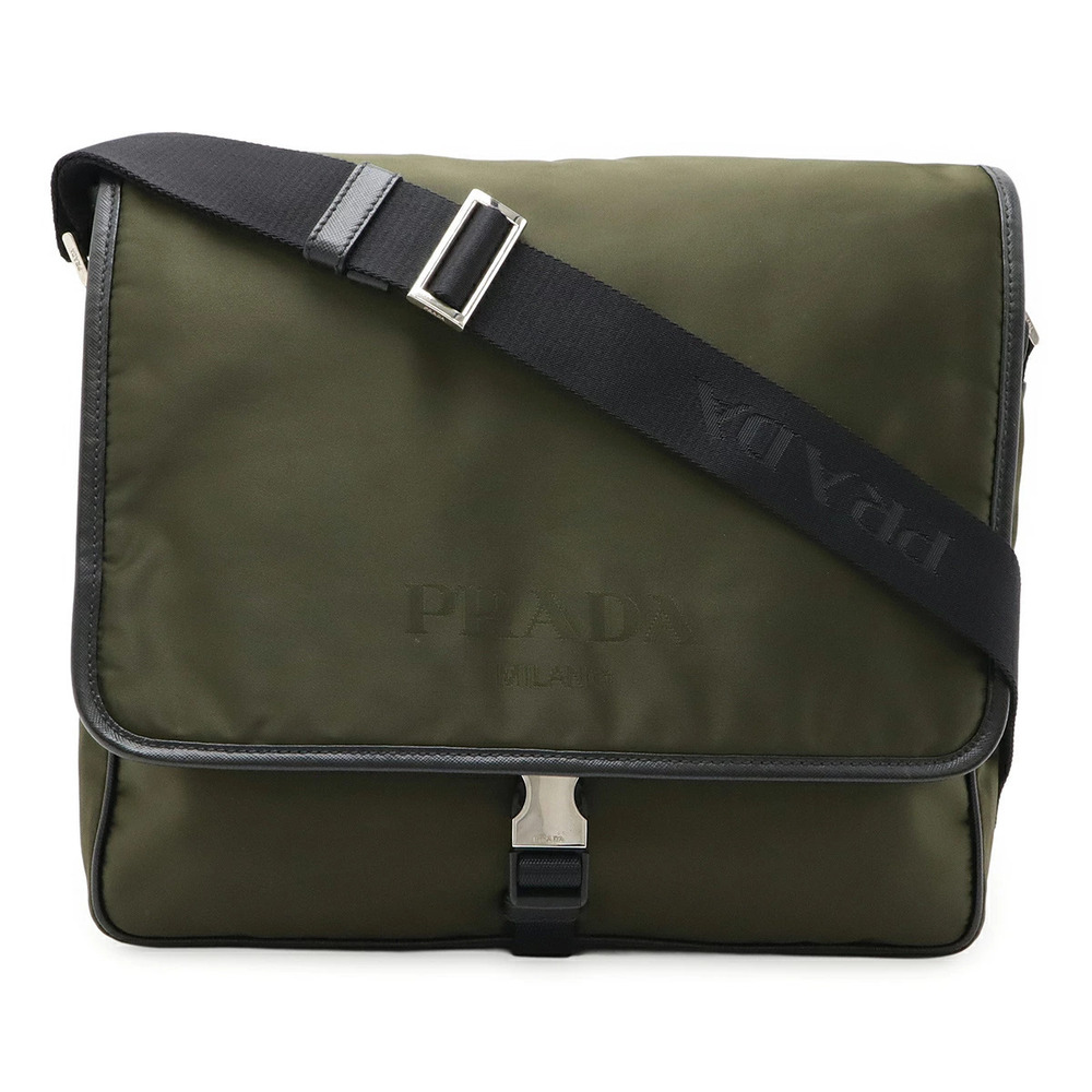 Prada Messenger Crossbody Khaki Green